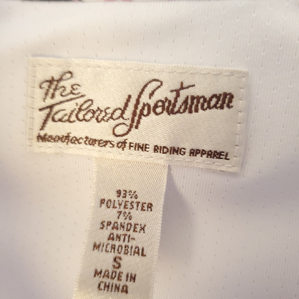 The Tailored Sportsman White Long Sleeve Top,USED - Picture 5 of 9